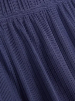 Dżersejowe szorty od piżamy z muszelkowym brzegiem