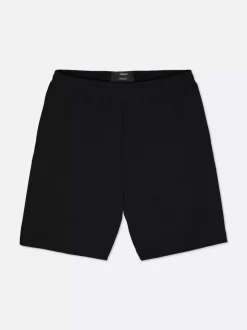 Dżersejowe szorty oversize ze stretchem