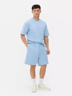 Dżersejowe szorty oversize ze stretchem