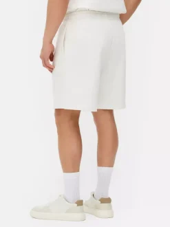 Dżersejowe szorty oversize ze stretchem