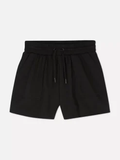 Dżersejowe szorty ze sznurkiem