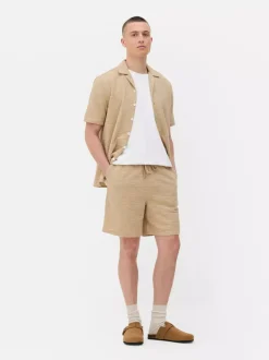 Dżersejowe szorty ze sznurkiem