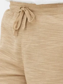 Dżersejowe szorty ze sznurkiem