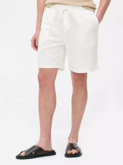 Dżersejowe szorty ze sznurkiem