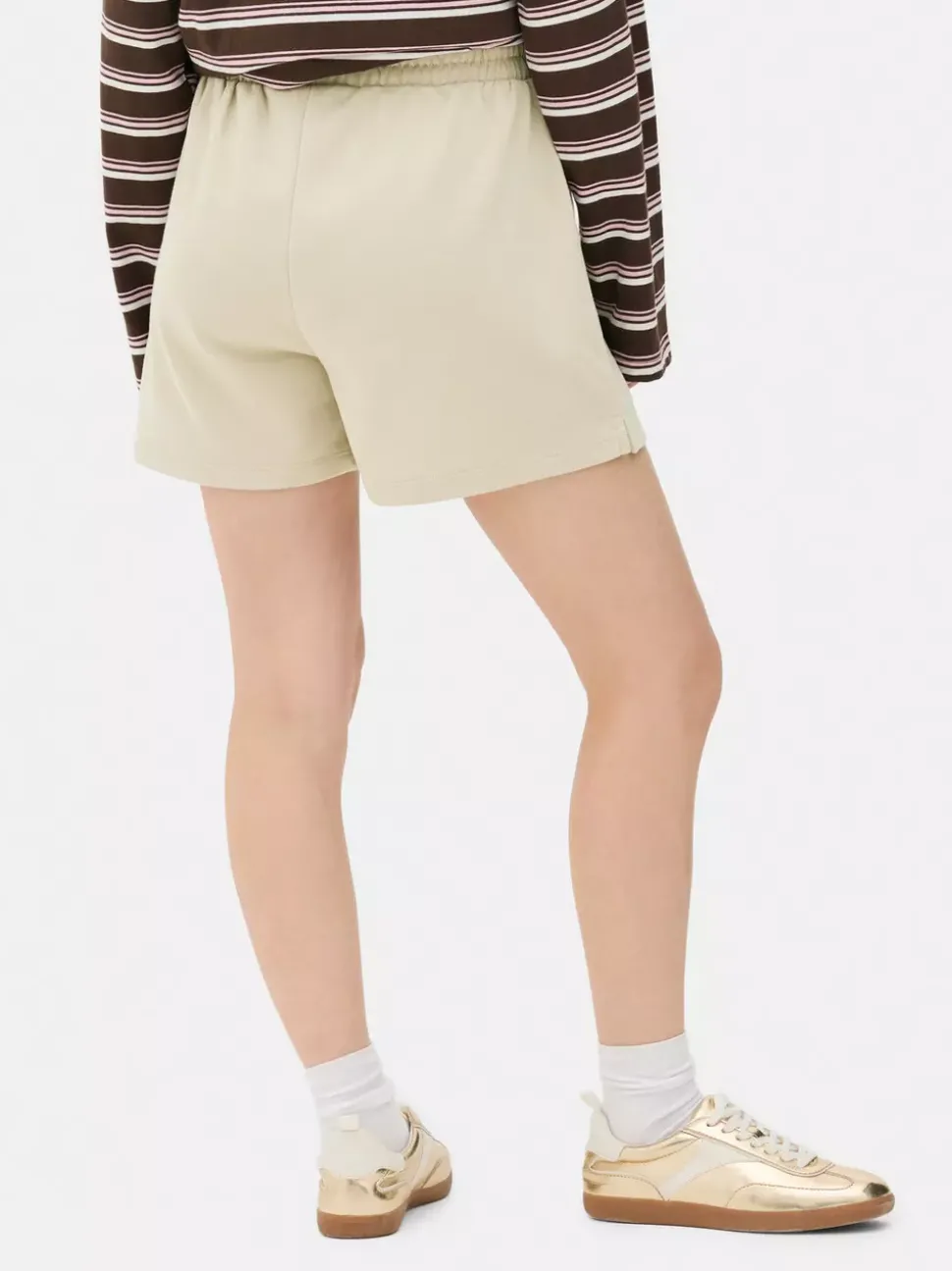 Dżersejowe szorty ze sznurkiem