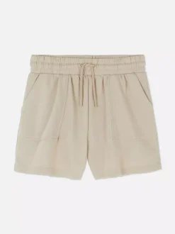 Dżersejowe szorty ze sznurkiem