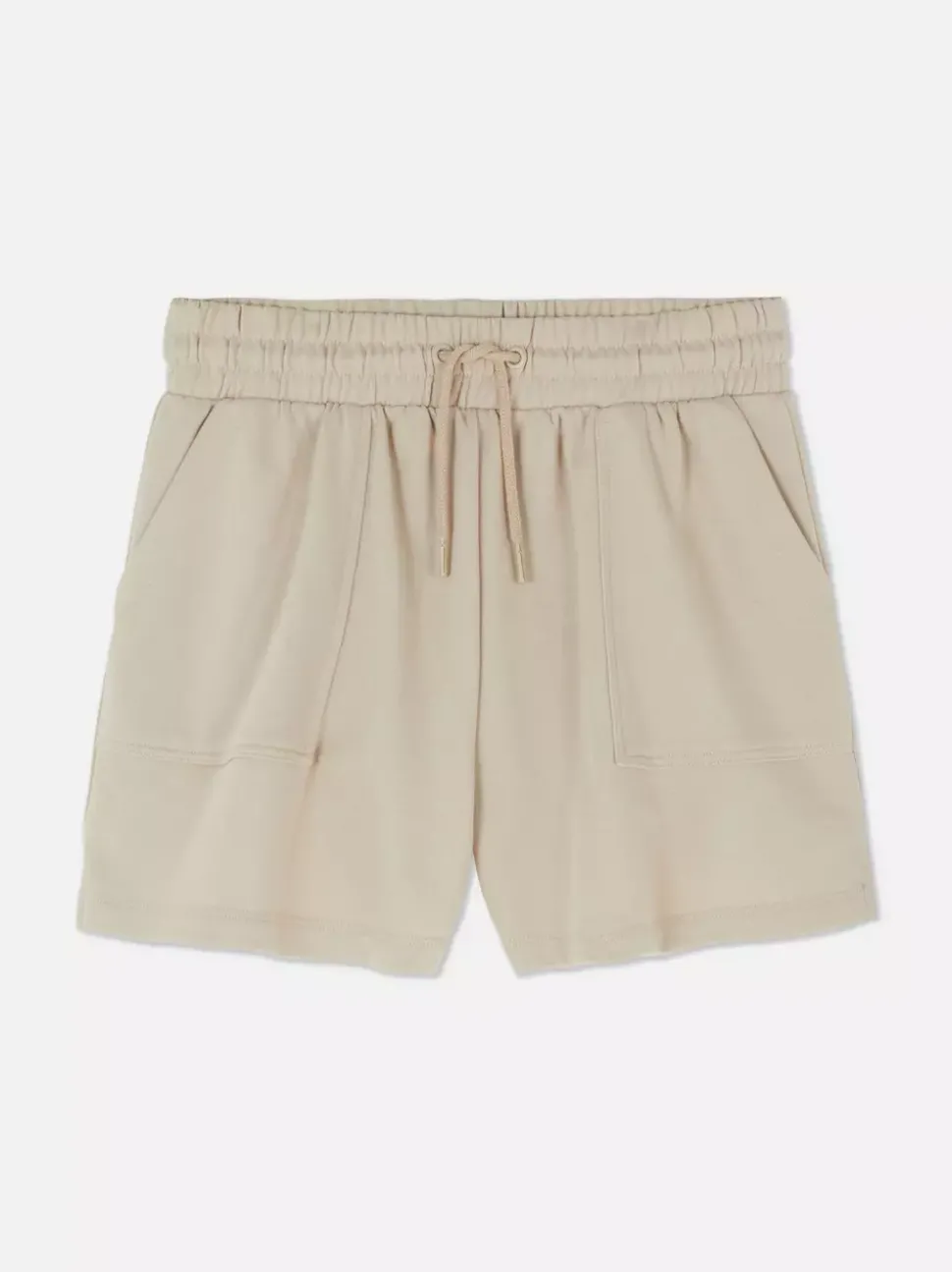 Dżersejowe szorty ze sznurkiem