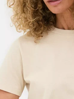 Dżersejowy niezbędny T-shirt z krótkim rękawem