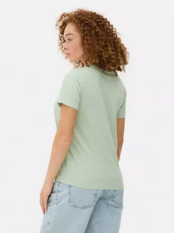 Dżersejowy niezbędny T-shirt z krótkim rękawem