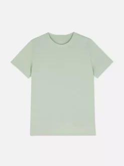 Dżersejowy niezbędny T-shirt z krótkim rękawem