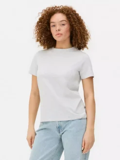 Dżersejowy niezbędny T-shirt z krótkim rękawem