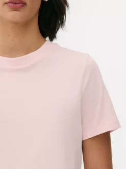 Dżersejowy niezbędny T-shirt z krótkim rękawem