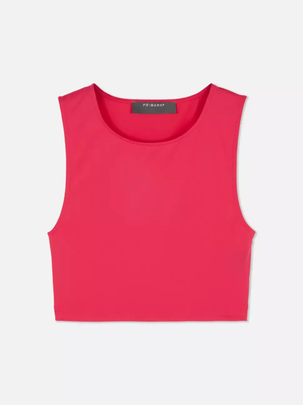 Dżersejowy top bez rękawów z efektem drugiej skóry