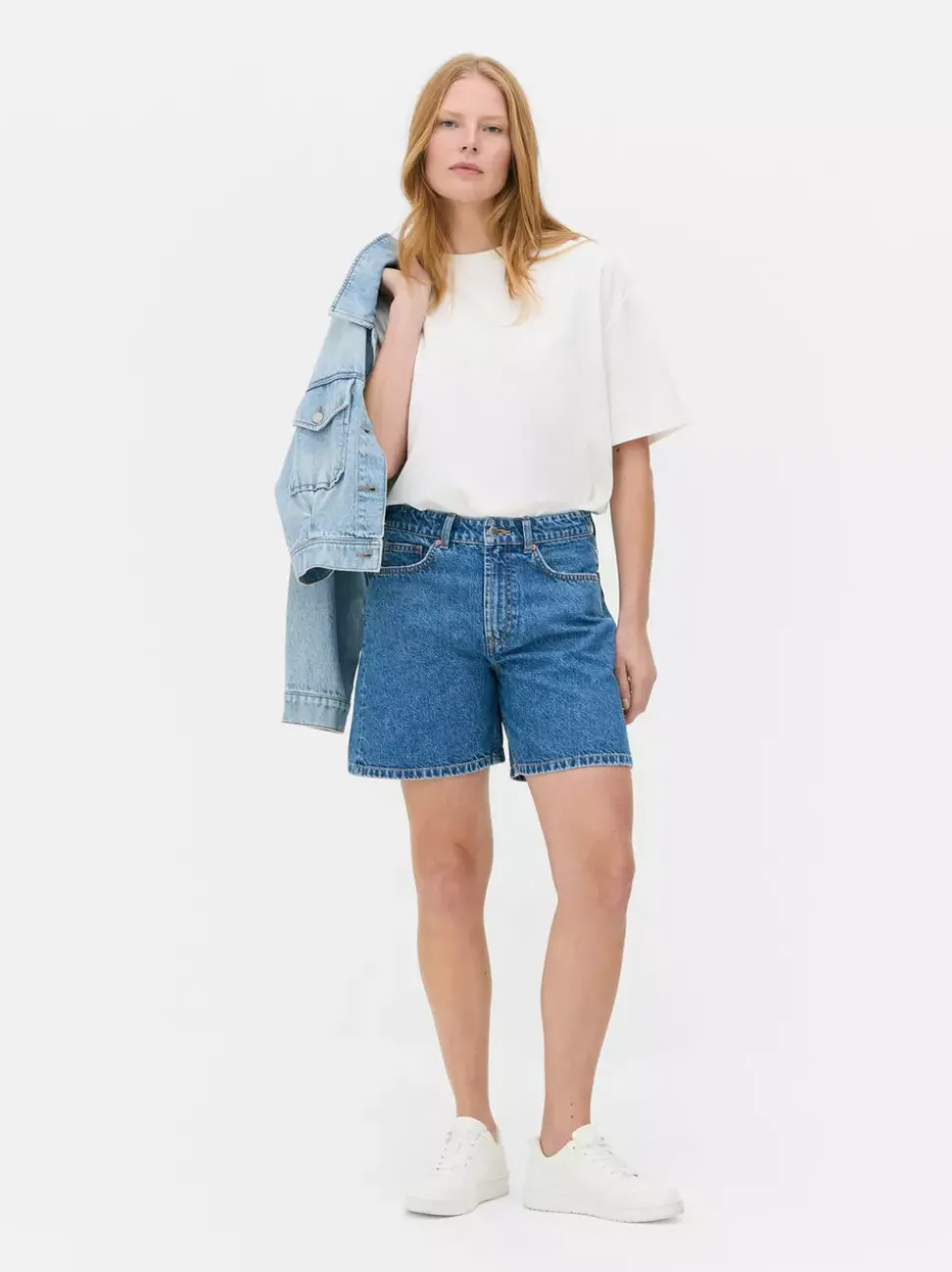 Dżinsowe szorty bermudy