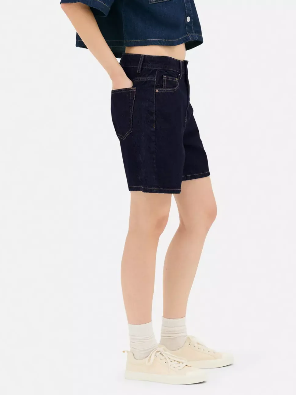 Dżinsowe szorty bermudy