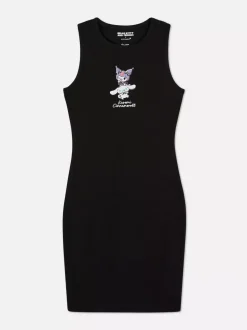 Dopasowana sukienka z postaciami z Hello Kitty