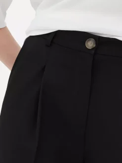 Dopasowane spodnie z prostą nogawką, część zestawu