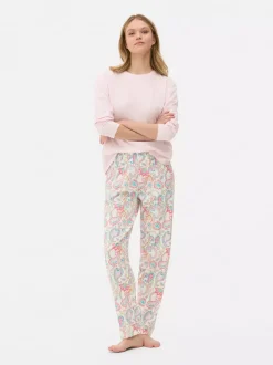 Długa piżama dżersejowa