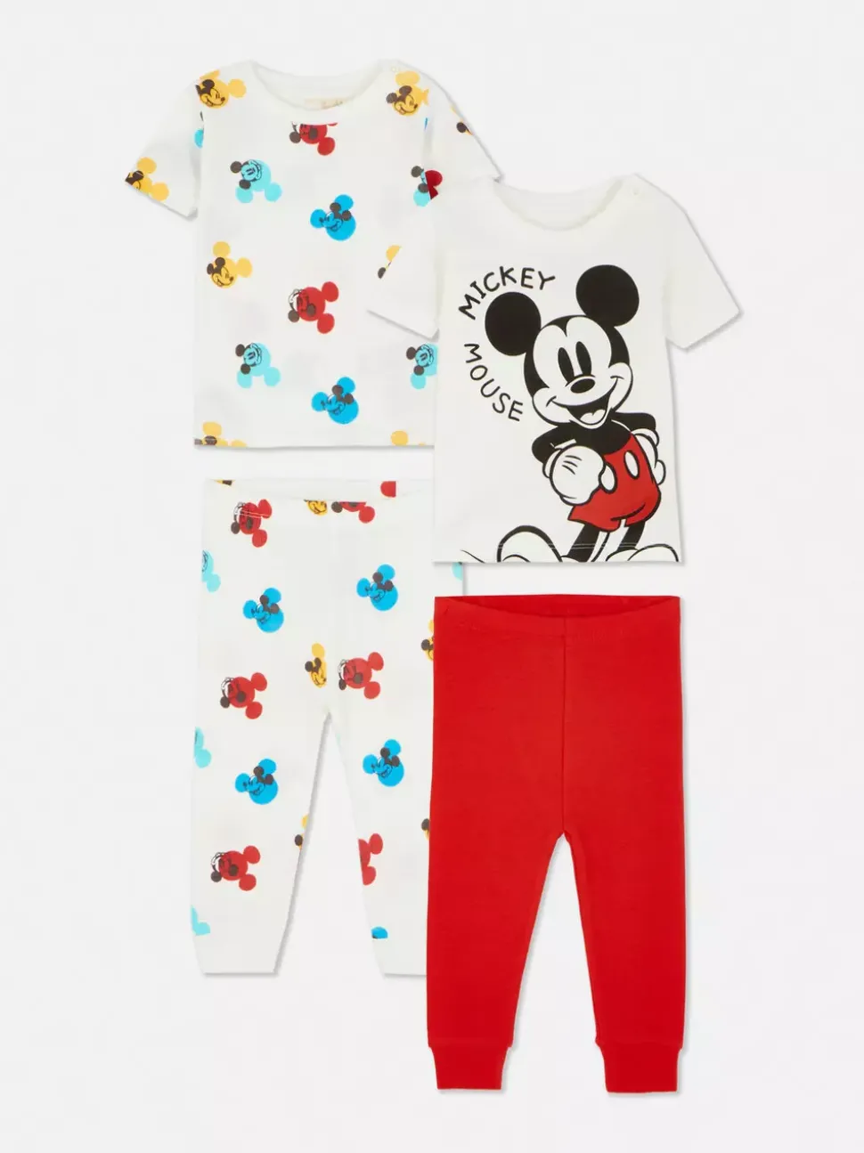 Długa piżama z motywem Disneya, 2 komplety