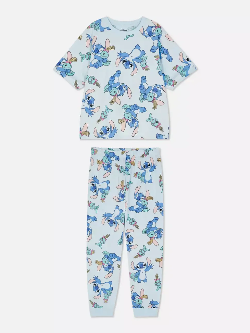 Długa piżama z postaciami Disneya