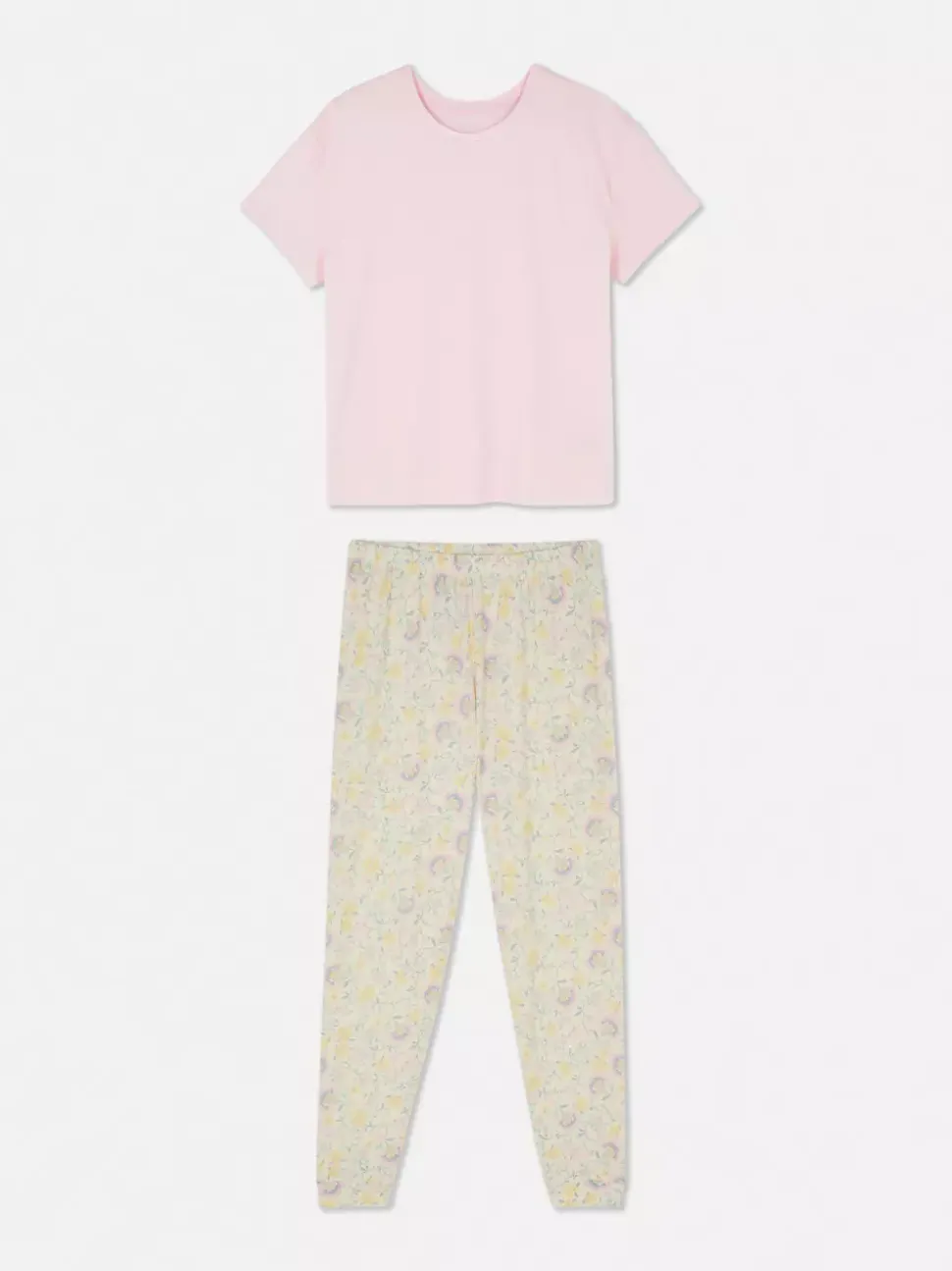 Dwuczęściowa piżama z krótkim rękawem