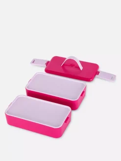 Dwupoziomowe pudełko na lunch