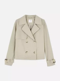 Dwurzędowa kurtka o pudełkowym kroju