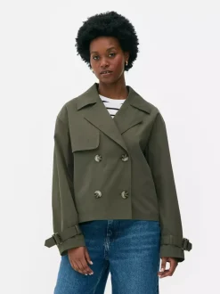 Dwurzędowa kurtka o pudełkowym kroju