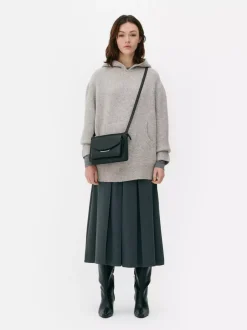 Dzianinowa bluza z kapturem Essential