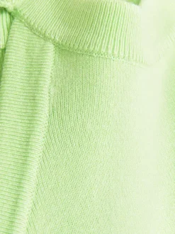 Dzianinowa koszulka bez rękawów o fasonie bokserki