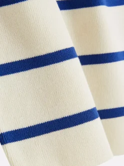 Dzianinowy top bez rękawów z okrągłym dekoltem