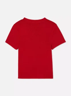 Dzianinowy top z okrągłym dekoltem