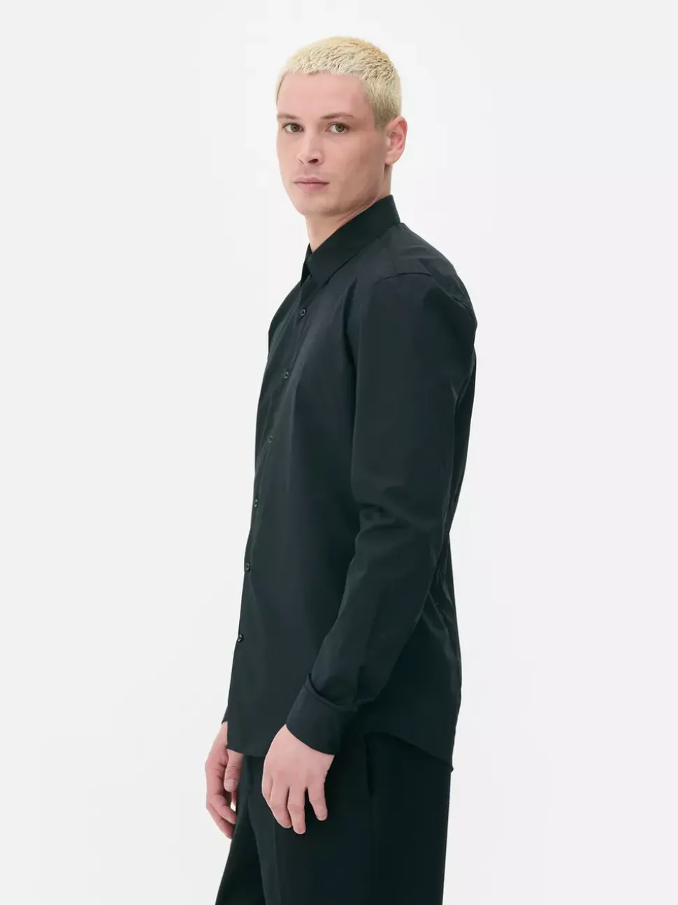 Elastyczna koszula zapinana na guziki