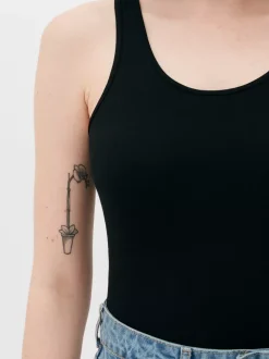 Elastyczna koszulka bez rękawów