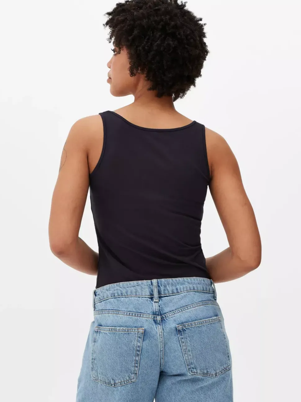 Elastyczna koszulka bez rękawów