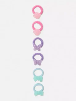 Elastyczne gumki owijki do włosów, 6 szt.