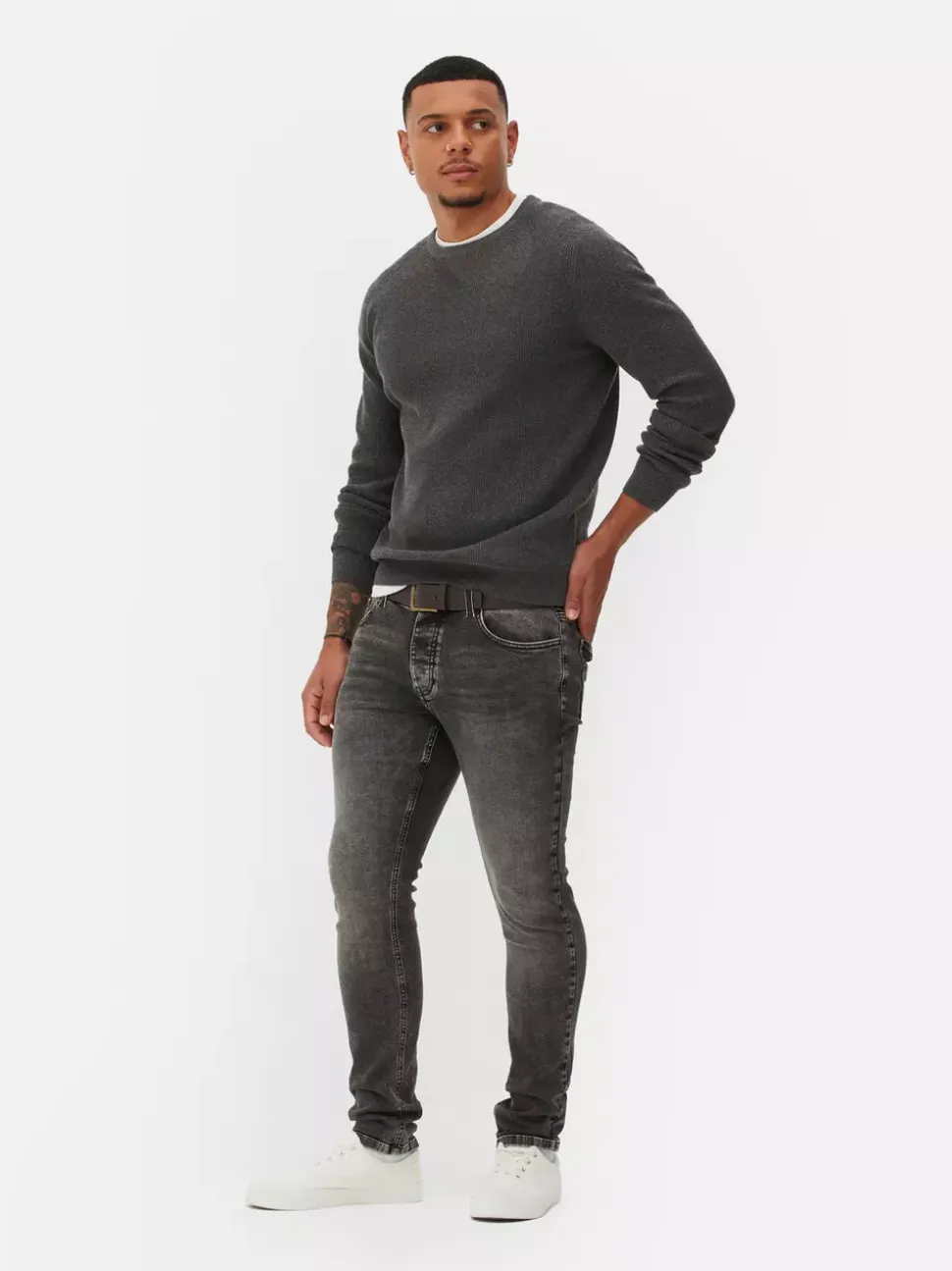 Elastyczne jeansy skinny