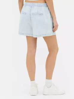 Elastyczne spodenki jeansowe