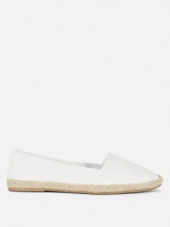 Espadryle z podeszwą z juty