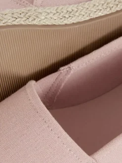 Espadryle z podeszwą z juty