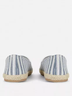 Espadryle z podeszwą z juty