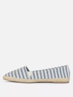 Espadryle z podeszwą z juty