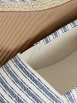 Espadryle z podeszwą z juty