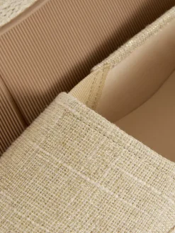 Espadryle z podeszwą z juty