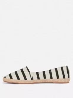 Espadryle z podeszwą z juty