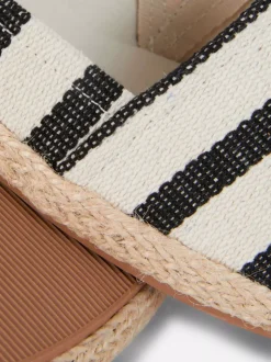 Espadryle z podeszwą z juty