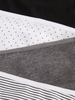 Figi kąpielowe w stonowanych kolorach, 4 pary