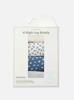 Figi na co dzień ze wzorem, 4 pary