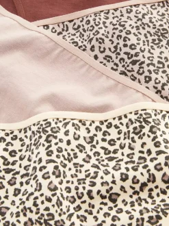 Figi z wysokim wycięciem na co dzień, 4 pary