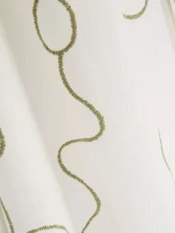 Flokowana koszula Kem z abstrakcyjnym wzorem